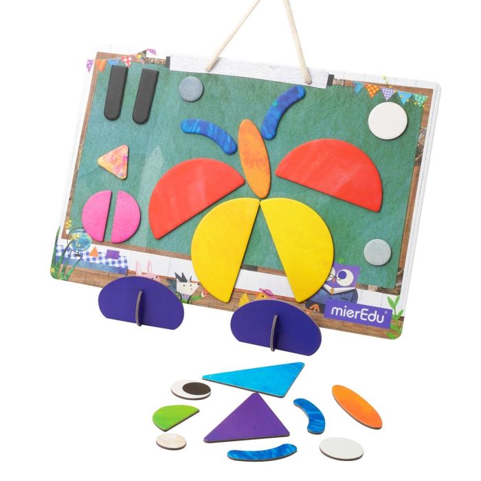 MIEREDU Maletín Magnético Formas ME0532 para Niños 2