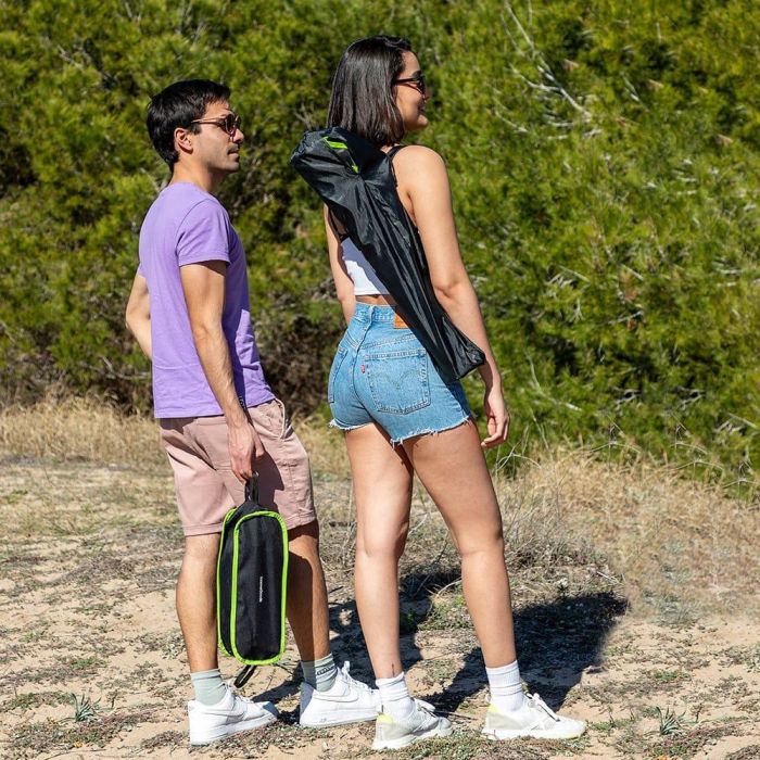 Mesa de Camping Textil Plegable con Funda Cafolby InnovaGoods 11 Mesa de Camping Textil Plegable con Funda Cafolby InnovaGoods 11