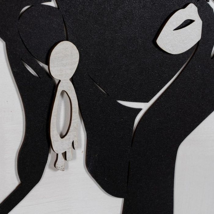 Cuadro Relieve 2/M Madera Decoración 40 X 60 cm