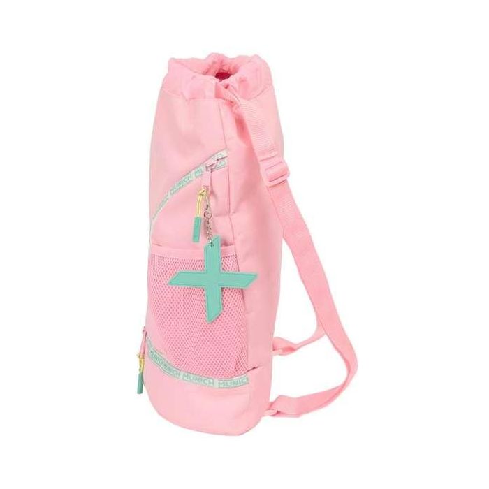 Bolsa Mochila con Cuerdas Munich Candy Rosa 35 x 40 x 1 cm 2 Bolsa Mochila con Cuerdas Munich Candy Rosa 35 x 40 x 1 cm 2