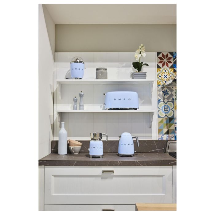 Hervidor Smeg KLF03PBEU Azul Azul Pastel Acero Inoxidable 2400 W 1,7 L