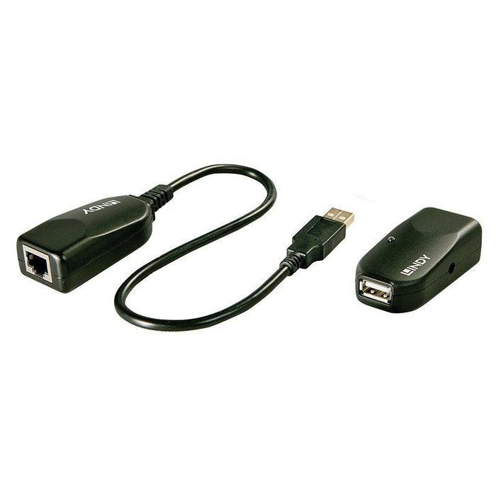 Lindy 50m USB 2.0 Cat.6 Extender Lindy 50m USB 2.0 Cat.6 Extender