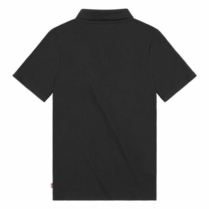 Polo de Manga Corta Niño Levi's Lvb Back Neck Tape Negro 38 5