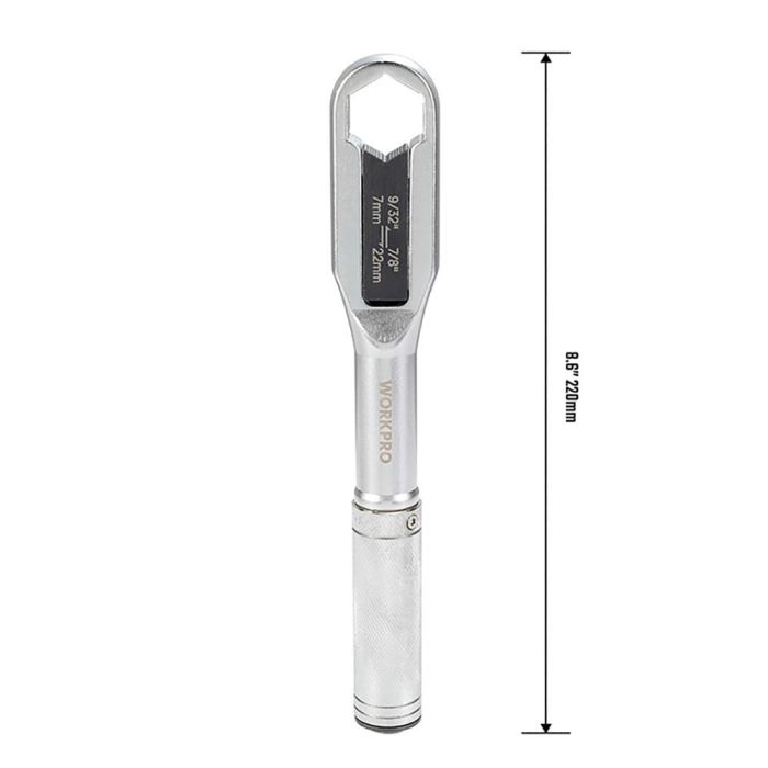 Llave ajustable universal 7 - 22 mm, métrica y sae 2 Llave ajustable universal 7 - 22 mm, métrica y sae 2