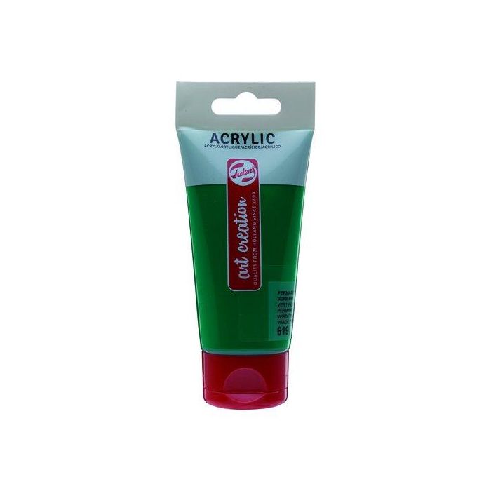 Pintura Acrilica Talens Art Creation 75 Ml (Tubo) Verde Permanente Oscuro 3 unidades