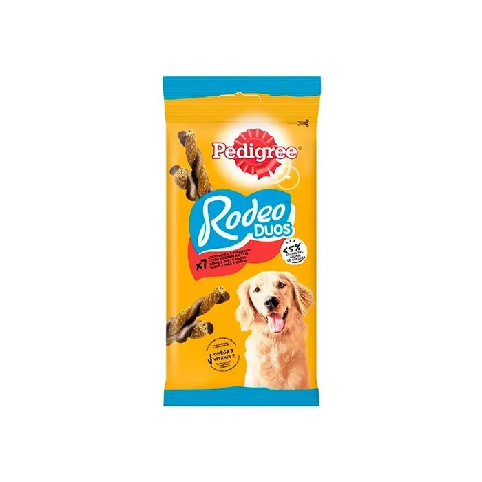 Pedigree Rodeo Duos Queso Y Buey 10x123 gr