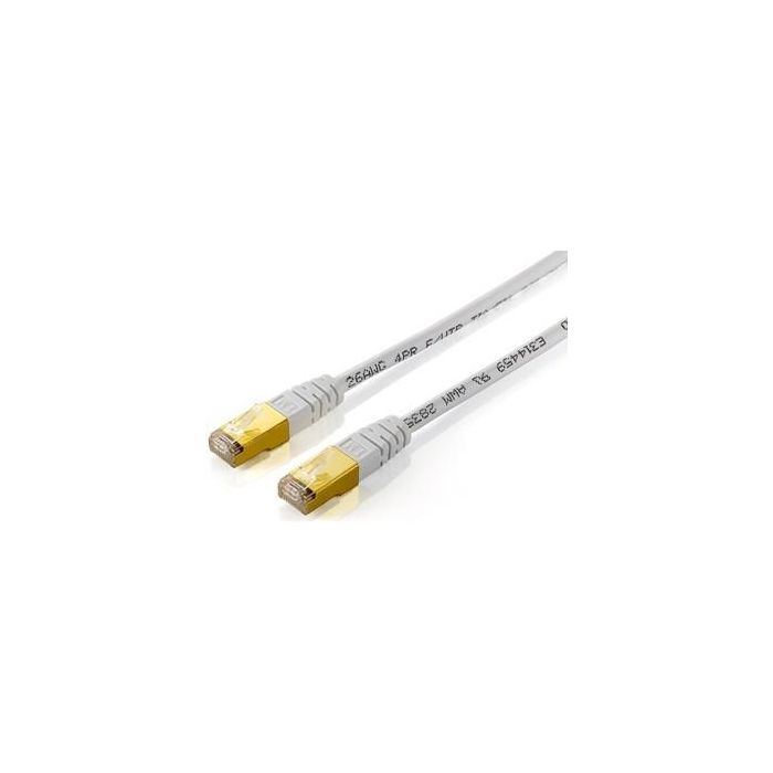 Equip Patchkabel Cat5e F/UTP 2xRJ45 10.00m weiß Polybeutel 0 Equip Patchkabel Cat5e F/UTP 2xRJ45 10.00m weiß Polybeutel 0