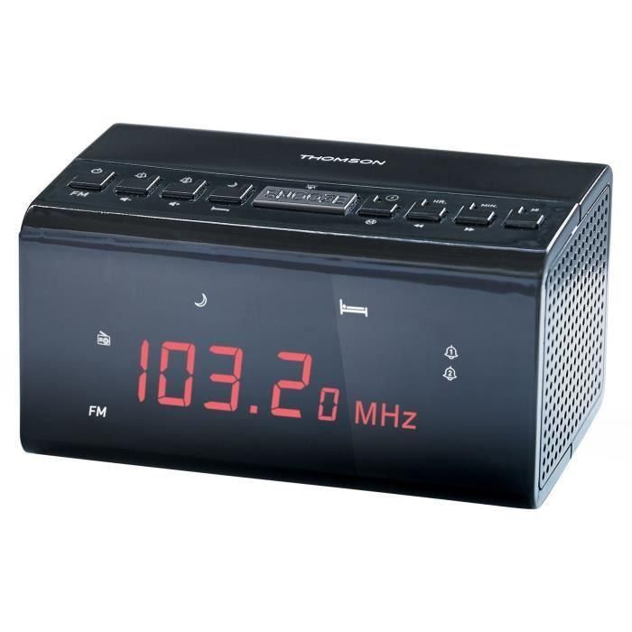 Radio Despertador - THOMSON - CR50 - Negro Radio Despertador - THOMSON - CR50 - Negro