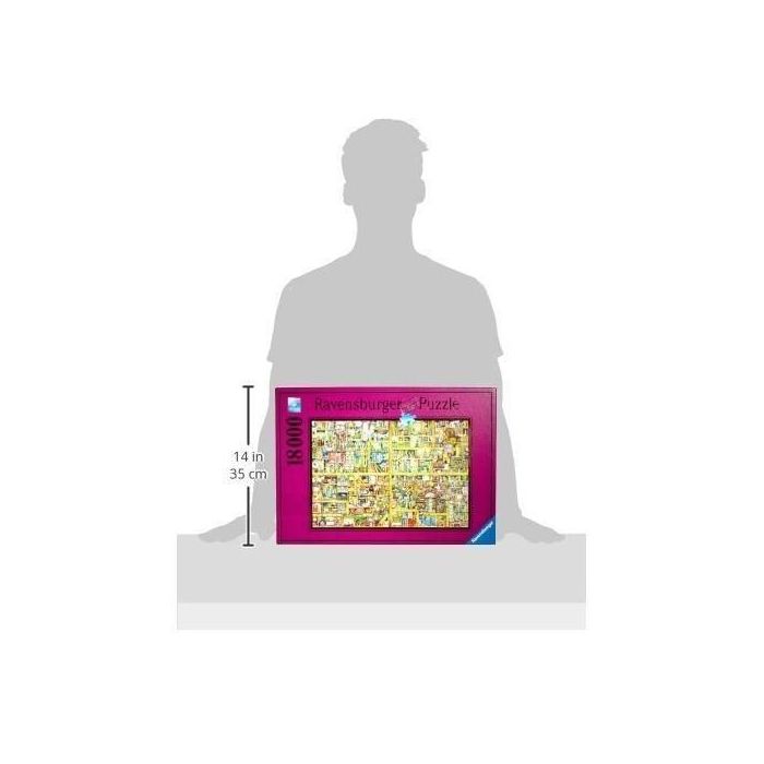 Ravensburger 17825 Puzzle 18000 piezas XXL Biblioteca Mágica 14+ años 2 Ravensburger 17825 Puzzle 18000 piezas XXL Biblioteca Mágica 14+ años 2