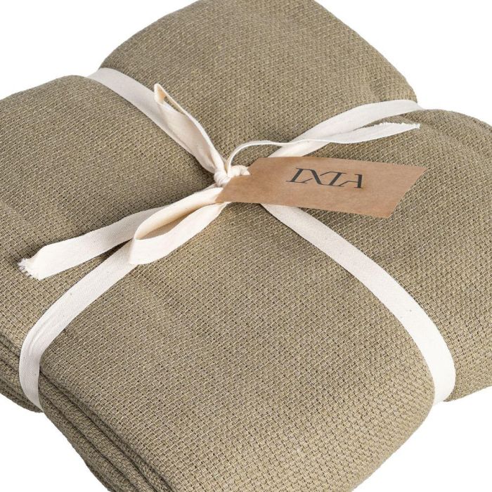 Colcha Verde Algodón Textil/Hogar 200 X 260 cm