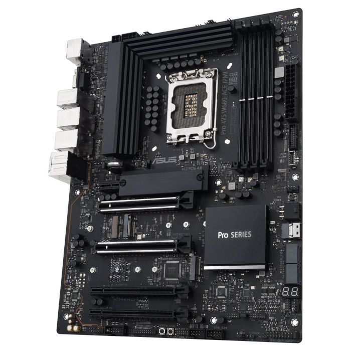 ASUS Pro WS W680-ACE IPMI Placa Base ATX LGA 1700 Intel W680 con DDR5 ECC, 2x 2.5GbE, PCIe 5.0, 3x M.2 NVMe, 7.1 Canales, Windows 11 Pro Compatible