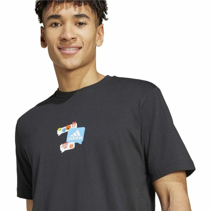 Camiseta de Manga Corta Hombre Adidas Remoji Graphic L 2 Camiseta de Manga Corta Hombre Adidas Remoji Graphic L 2