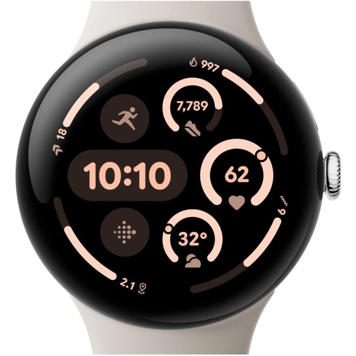 Google Pixel Watch 3 Smartwatch (45mm) WiFi/GPS, 32GB, AMOLED, 5 ATM, Porcelain