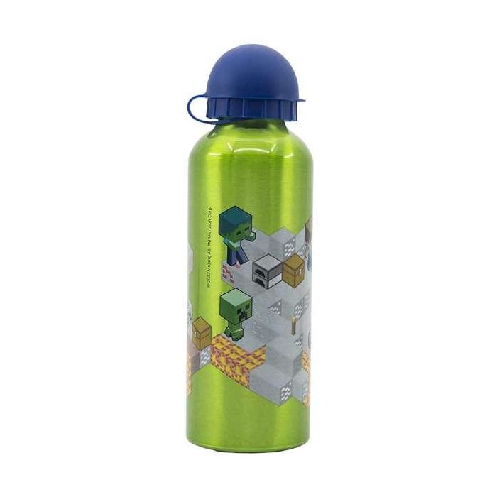 Botella de aluminio alta minecraft isometric 530 ml 1 Botella de aluminio alta minecraft isometric 530 ml 1