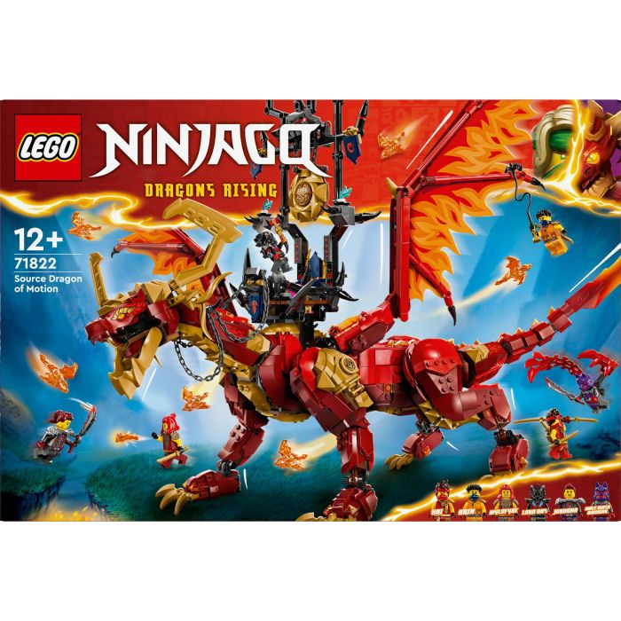 LEGO 71822 Ninjago Dragón Fuente del Movimiento Juego de Construcción para Niños y Niñas de 12 Años con 1716 Piezas 14