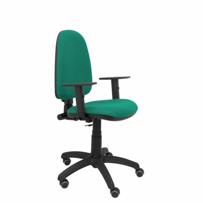 Piqueras y Crespo Silla Ayna Giratoria Contacto Permanente, Respaldo y Asiento Ergonómicos, Tejido Bali Verde Piqueras y Crespo Silla Ayna Giratoria Contacto Permanente, Respaldo y Asiento Ergonómicos, Tejido Bali Verde