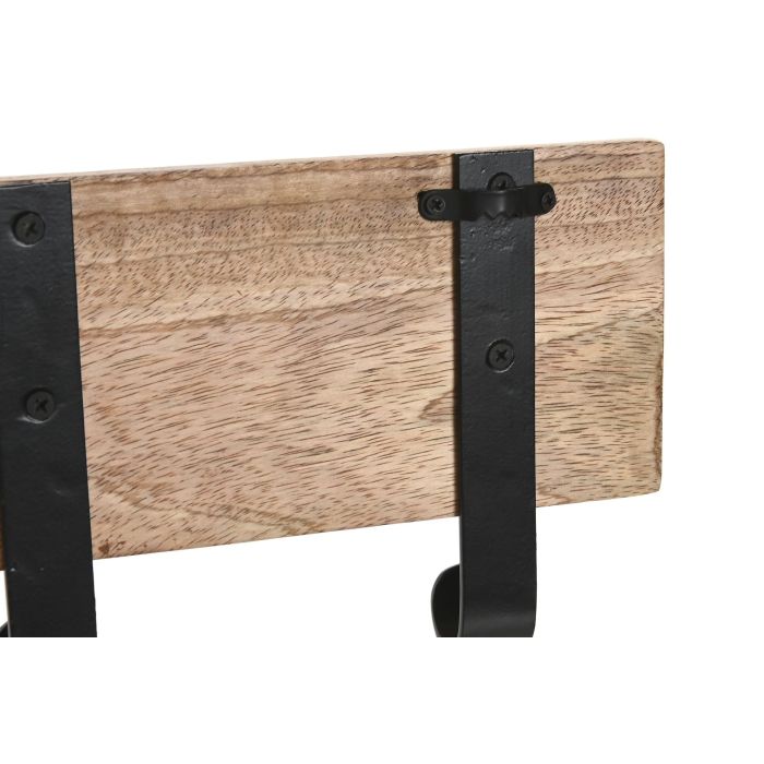 Perchero Pared Urban DKD Home Decor Marron 5 x 16 x 38 cm (2 Unidades) 2 Perchero Pared Urban DKD Home Decor Marron 5 x 16 x 38 cm (2 Unidades) 2