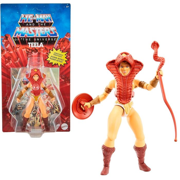 Figura Teela Masters Of Universe Origins Gnn91 Mattel Figura Teela Masters Of Universe Origins Gnn91 Mattel