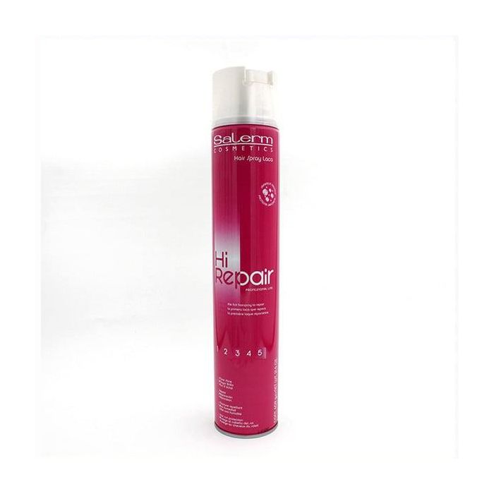 Salerm Hi Repair Laca Extra Fuerte 5 750 Ml (1000) - Rejuvenece y equilibra cabello deshidratado
