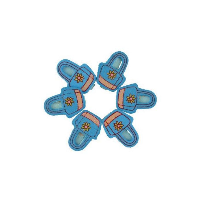 Pinzas Smart Madera Bolsos Pack De 6