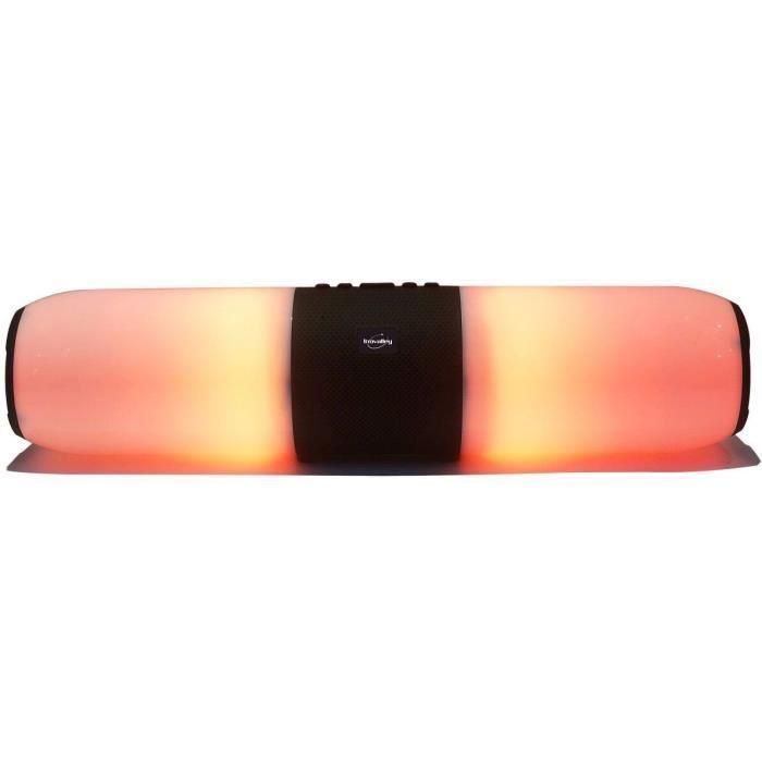 INOVALLEY BS30 - Barra de sonido iluminada Bluetooth 5.0 - 60W - Alcance 10m - Radio FM, puerto USB, Micro-SD 2 INOVALLEY BS30 - Barra de sonido iluminada Bluetooth 5.0 - 60W - Alcance 10m - Radio FM, puerto USB, Micro-SD 2