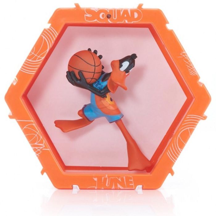 Wow stuff Pod Space Jam Daffy Figura Coleccionable con Sensor de Movimiento 1