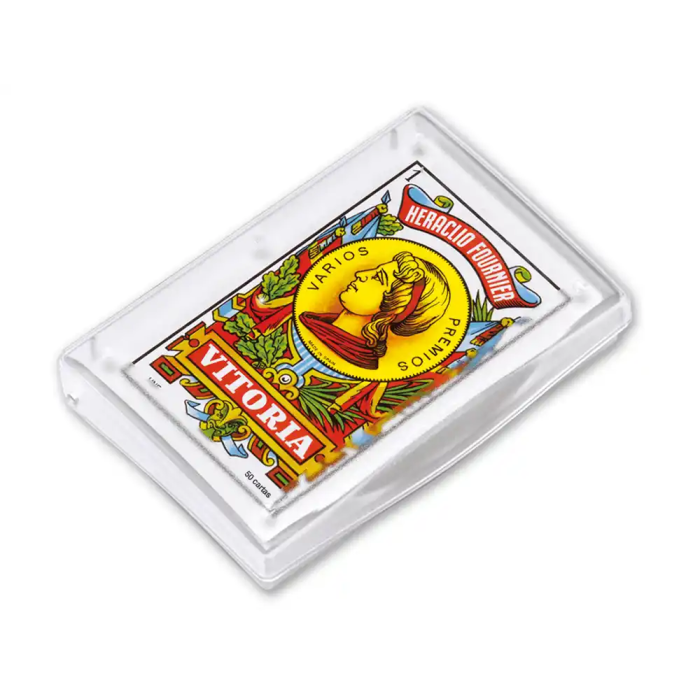 Fournier Baraja Española Nº27 50 Cartas Estuche de Plástico 1 Fournier Baraja Española Nº27 50 Cartas Estuche de Plástico 1