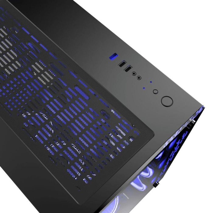 Mred MRE3700755645637 PC Gamer ATX Black RGB Crystal Sea 2 Mred MRE3700755645637 PC Gamer ATX Black RGB Crystal Sea 2