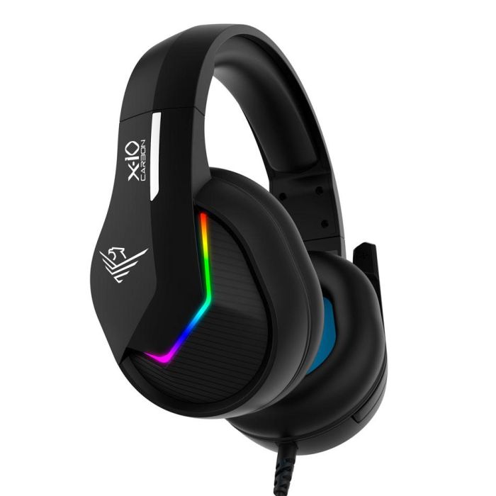 Phoenix technologies Auriculares Gaming Phoenix X-IO Negros con Micrófono Retráctil, Reducción de Ruido, RGB, Compatible con PC, PS5, PS4, Xbox, Nintendo Switch 3 Phoenix technologies Auriculares Gaming Phoenix X-IO Negros con Micrófono Retráctil, Reducción de Ruido, RGB, Compatible con PC, PS5, PS4, Xbox, Nintendo Switch 3