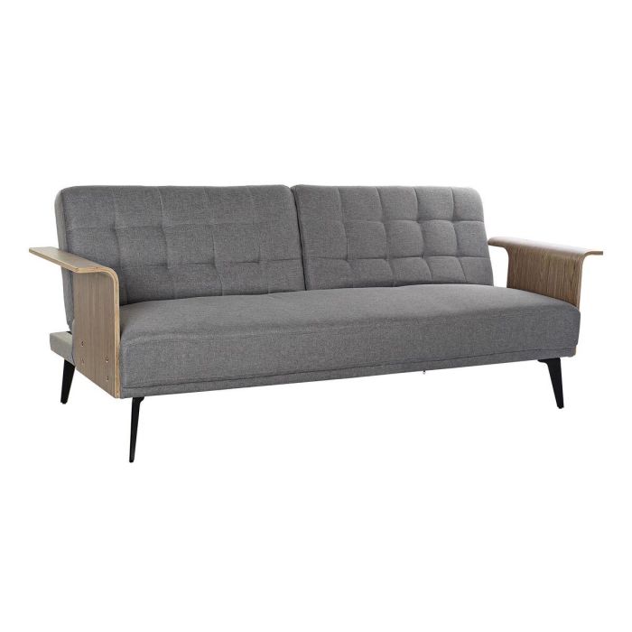 Sofa Cama Urban DKD Home Decor Gris Marron 87 x 81 x 203 cm 4