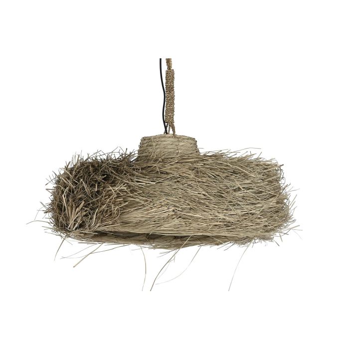 DKD Home Decor Lamps 2c 24 Lámpara de Techo Estilo Item Home Hecha a Mano Fibras Naturales 64 x 64 x 34 cm 4