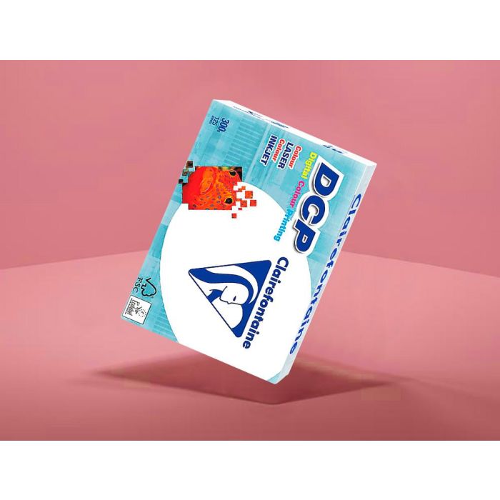 Papel Fotocopiadora Clairefontaine Din A4 300 gramos Paquete De 125 Hojas 5