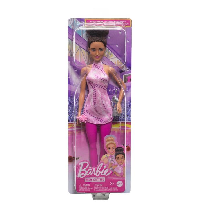 Muñeca Barbie patinadora artística - HRG37 1