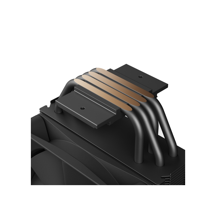 NZXT RC-TR120-B1 Refrigerador de Aire para Procesador con RGB, Ventilador de 12 cm, Negro