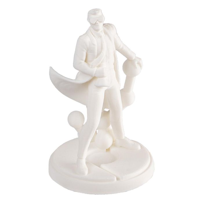 Polymaker PolyLite PLA PA02036 Filamento de Impresión 3D, Blanco, 1.75 mm, 3 kg