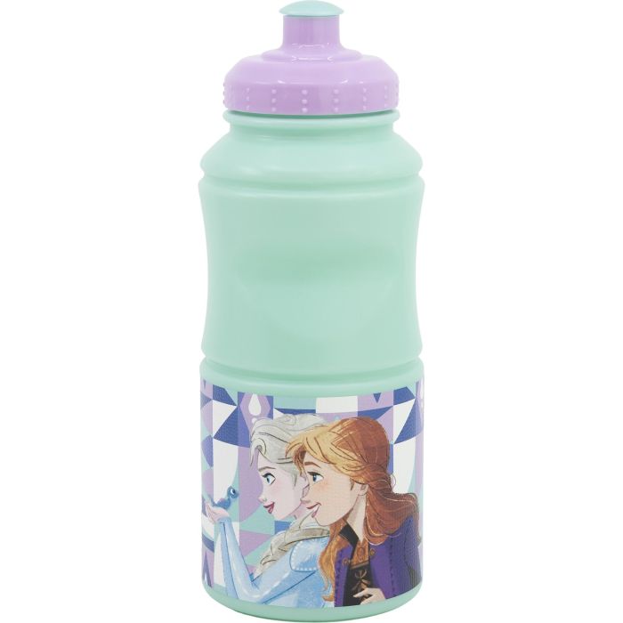 Disney Botella Deportiva Easy Hold 380 mL Frozen CZ11344, Plástico Libre de BPA, Licencia Oficial 2