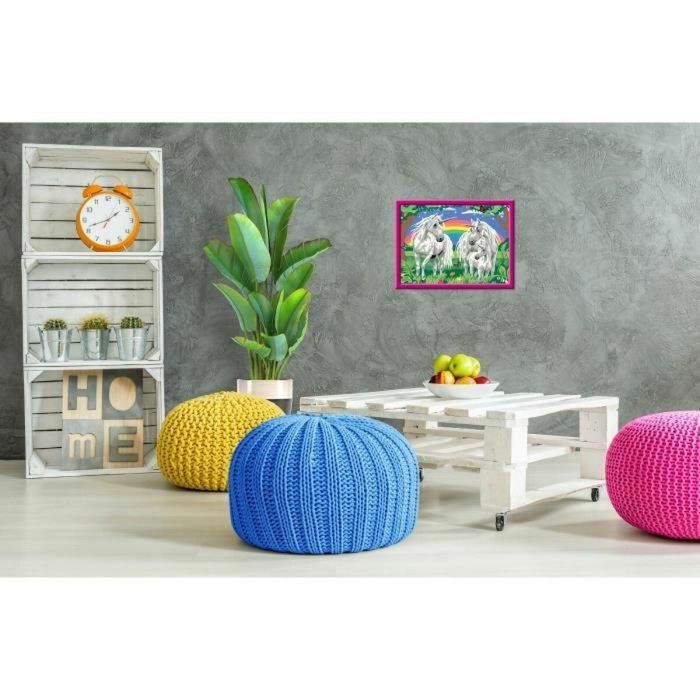 Ravensburger Kit de pintura por números Unicorn Land 25849, 31 x 21 cm, a partir de 9 años 2