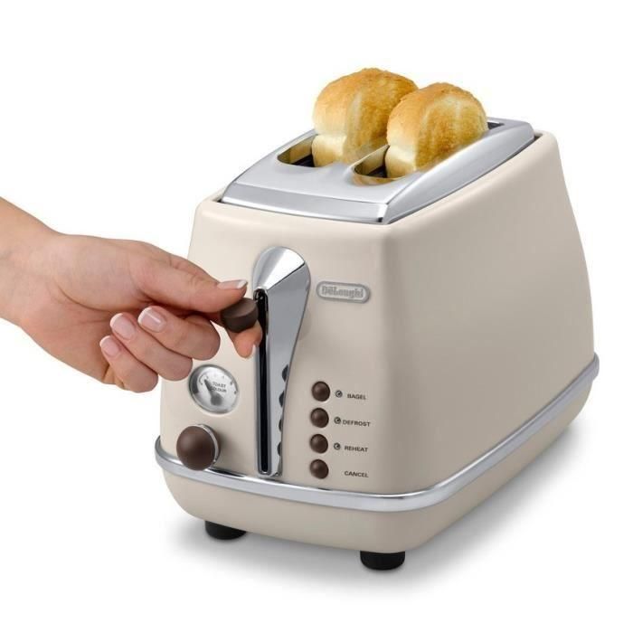 Tostadora Icona Vintage - Delonghi CTOV 2103.BG 2 Tostadora Icona Vintage - Delonghi CTOV 2103.BG 2