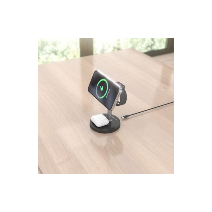 Estación de Carga Inalámbrica Aisens ASCH-15W3WC066-BK/ 1xUSB Tipo-C/ 15W/ 5W/ Negro 4 Estación de Carga Inalámbrica Aisens ASCH-15W3WC066-BK/ 1xUSB Tipo-C/ 15W/ 5W/ Negro 4