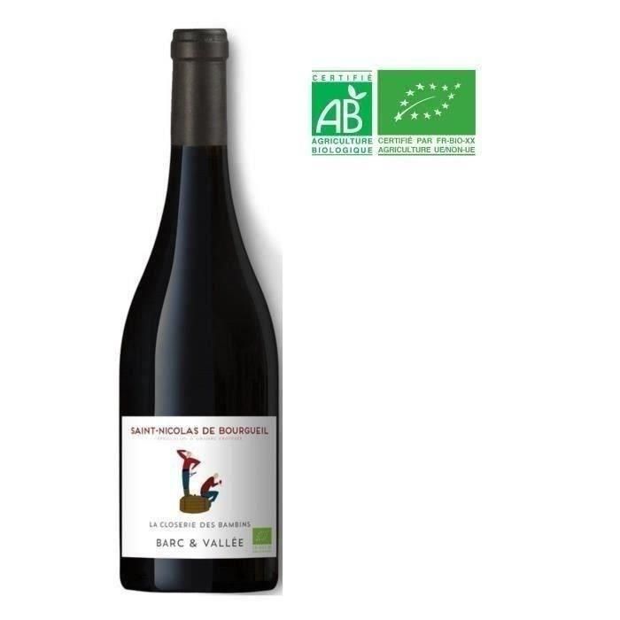 La Closerie des Bambins 2018 Saint-Nicolas-de-Bourgueil - Vino tinto de Loire Bio