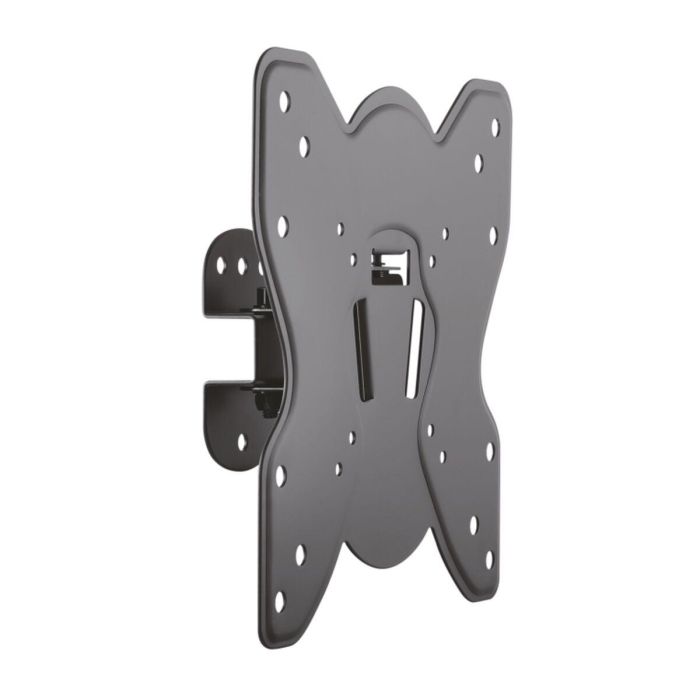 AISENS WT42TS-005 Soporte de Pared para TV 23-42" (58-106cm) hasta 25kg, VESA 75x75 a 200x200, Inclinable y Giratorio Negro con Tacos Fischer