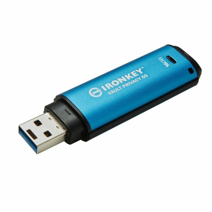 Memoria USB Kingston IKVP50/16GB Azul 16 GB 1