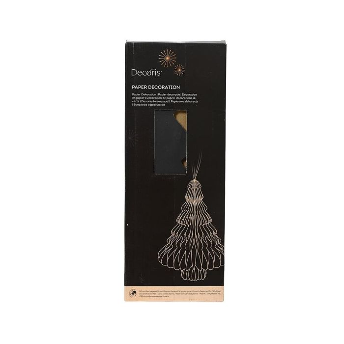 Árbol de papel negro ø30 x 40 cm 1 Árbol de papel negro ø30 x 40 cm 1