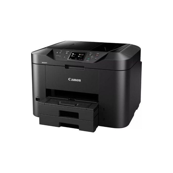 Canon 0958C009 Impresora Multifunción 4 en 1 MAXIFY MB2750 para Oficina. WiFi, Fax, Dúplex, ADF 50h, 500 hojas, Ethernet, Pantalla Táctil. Negra 1