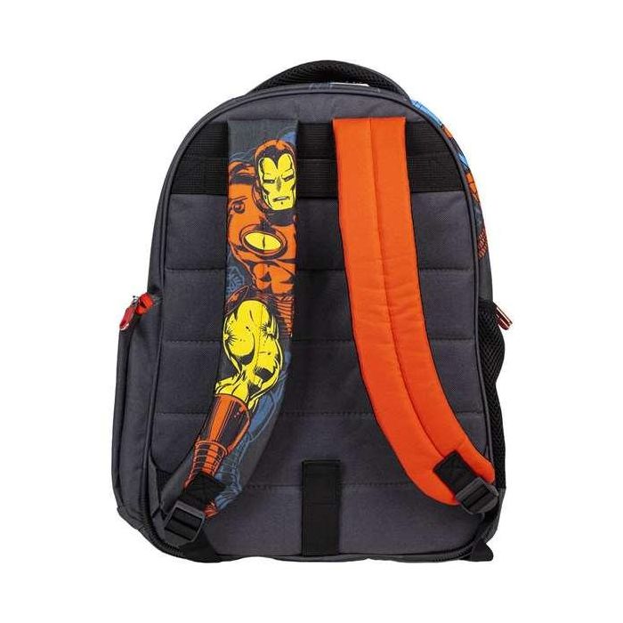 Mochila Escolar The Avengers Negro 32 x 15 x 42 cm 9