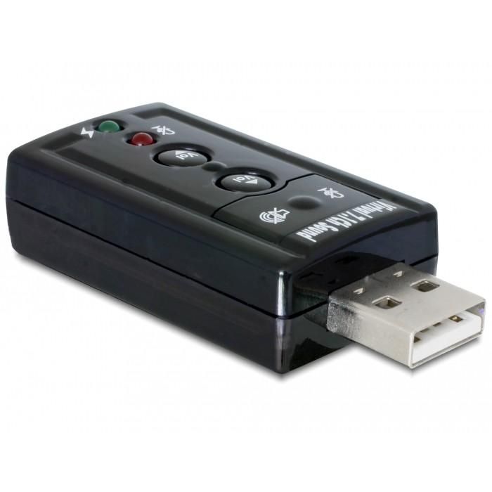 DELOCK Sound Adapter extern USB2.0 Virtual 7.1 24Bit 96kHz 0 DELOCK Sound Adapter extern USB2.0 Virtual 7.1 24Bit 96kHz 0