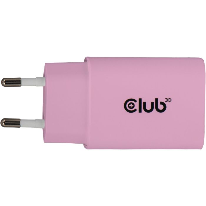 Club3D Lifestyle Ladegerät USB-C 30Watt. 2Stk pink retail 7 Club3D Lifestyle Ladegerät USB-C 30Watt. 2Stk pink retail 7