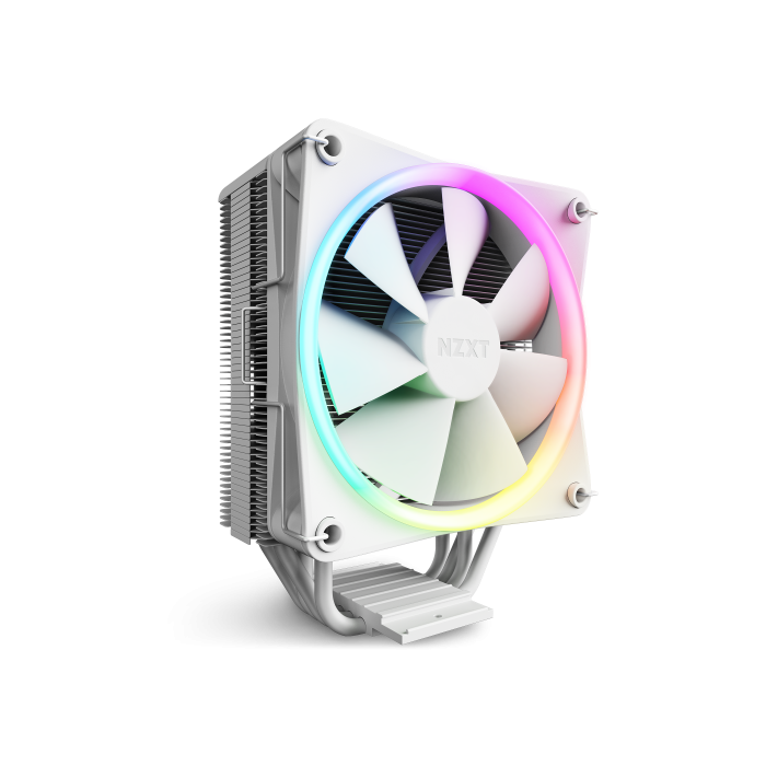 NZXT RC-TR120-W1 Refrigerador de aire para procesador T120 RGB, ventilador de 12 cm, Blanco