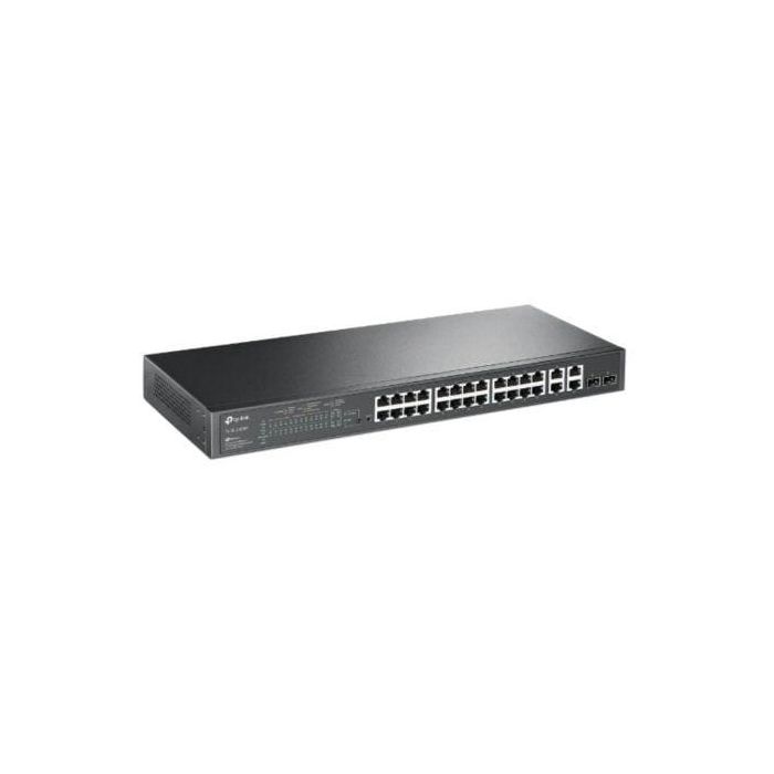 TP-Link TL-SL2428P Switch Omada Gestionado 28 Puertos (24x PoE+ 10/100, 4x Gigabit SFP/RJ45) 250W 1 TP-Link TL-SL2428P Switch Omada Gestionado 28 Puertos (24x PoE+ 10/100, 4x Gigabit SFP/RJ45) 250W 1