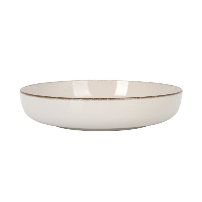 Bol Anllo Nordic Ivory Brillo 23 cm - Inde (6 Unidades) 2 Bol Anllo Nordic Ivory Brillo 23 cm - Inde (6 Unidades) 2